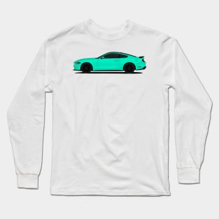 MUSTANG GT TURQUOISE Long Sleeve T-Shirt